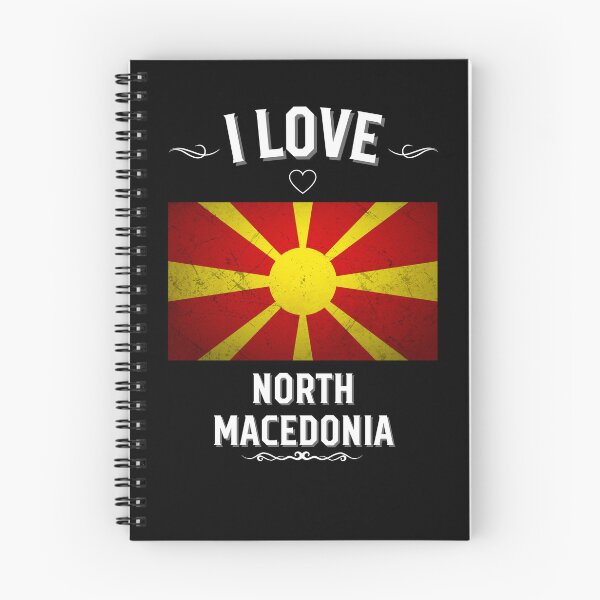 Item preview, I Love North Macedonia designed and sold by LoveMyRoots.
