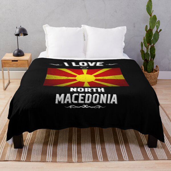 Item preview, I Love North Macedonia designed and sold by LoveMyRoots.