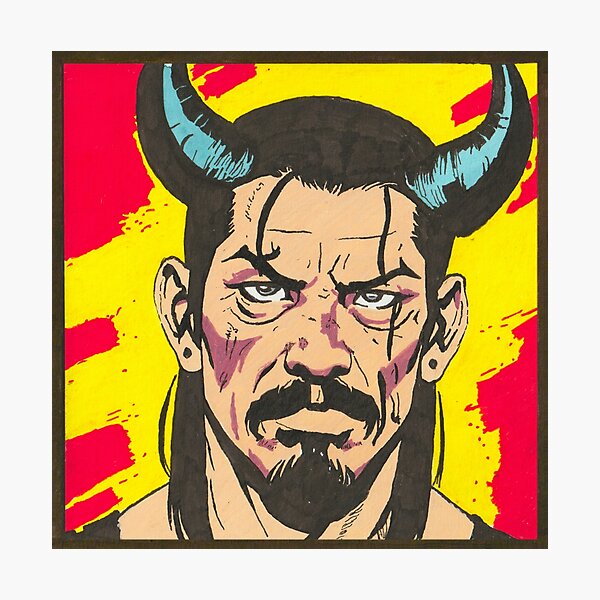 Item preview, Punk Demon Danny Trejo designed and sold by Serith83.