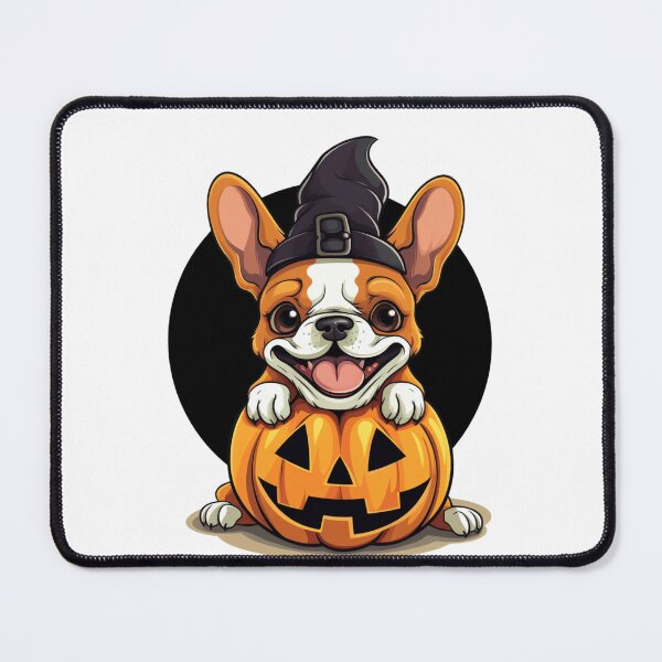Item preview, Bulldog Halloween Pumpkin designed and sold by ArtFromBeyond.