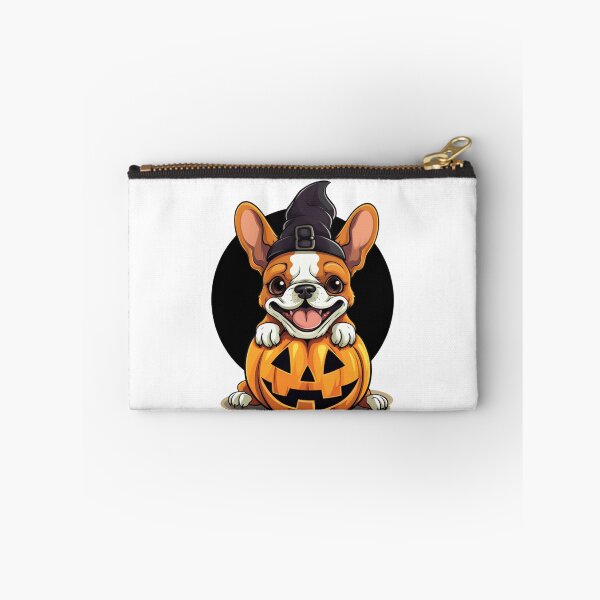 Item preview, Bulldog Halloween Pumpkin  designed and sold by ArtFromBeyond.