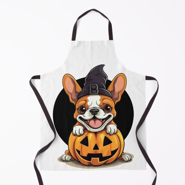 Item preview, Bulldog Halloween Pumpkin  designed and sold by ArtFromBeyond.