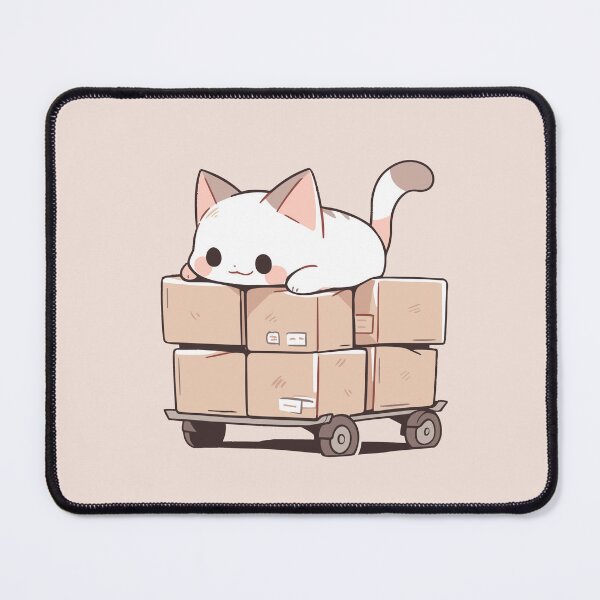 Item preview, Cat On Box Cart designed and sold by SweetClicks123.