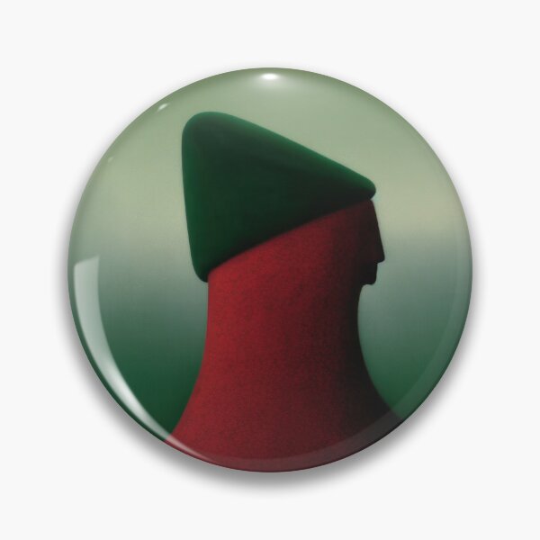 Item preview, Canvas of red "Surreal Man" 005 designed and sold by CreArtorium.
