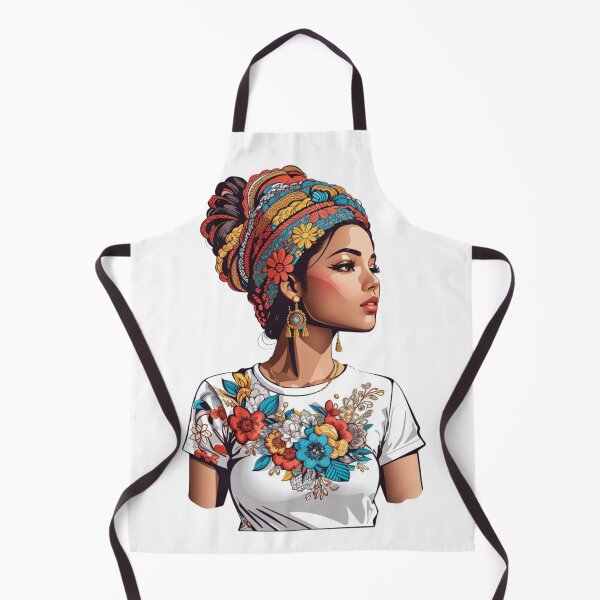 Item preview, Beautiful Floral Woman designed and sold by Imaginaria Inkworks.