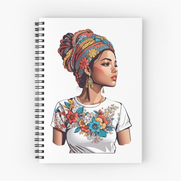 Item preview, Beautiful Floral Woman designed and sold by Imaginaria Inkworks.