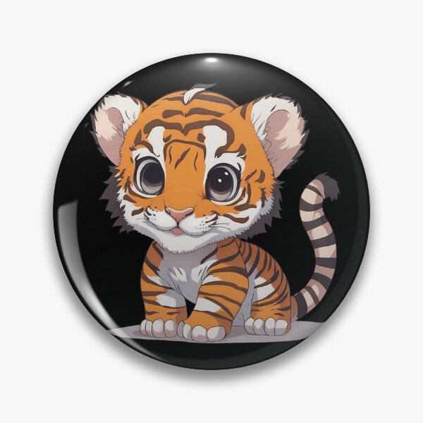 Aperçu de l'œuvre bébé tigre créée et vendue par ArkieVisuals.