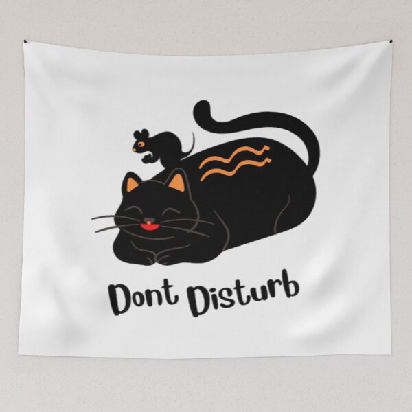 Item preview, Cat DnD । Black Cat and Black Rat  designed and sold by Nirmala67.