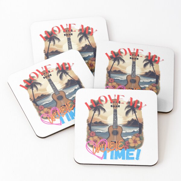 Item preview, I love my Ukulele Time! designed and sold by Uncle-Hawaii.