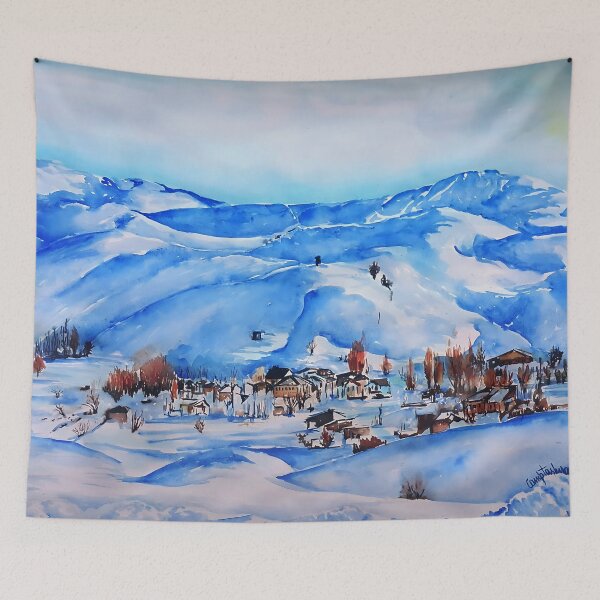 Item preview, Snowy Village designed and sold by Canip Taskiran.