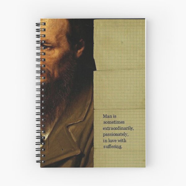 Item preview, Dostoevsky: Man is sometimes extraordinarily passionately, in love with suffering designed and sold by redartworks.
