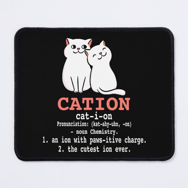 Item preview, Cation Cute Science Cat Pawsitive Element Chemistry Teacher designed and sold by jingdomdesgine.