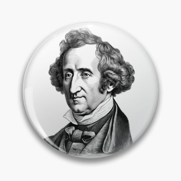 Item preview, Portrait of Felix Mendelssohn  designed and sold by NTGUILTY.