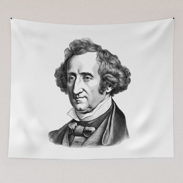 Item preview, Portrait of Felix Mendelssohn  designed and sold by NTGUILTY.