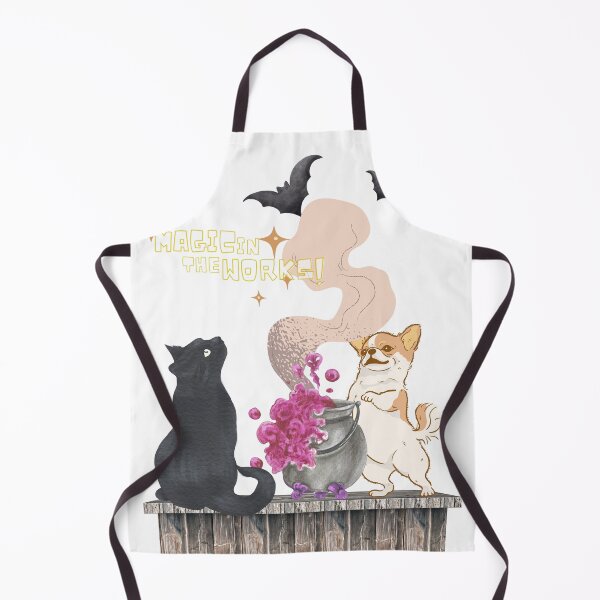 Item preview, Halloween dog and cat at the work designed and sold by rjkoehler.