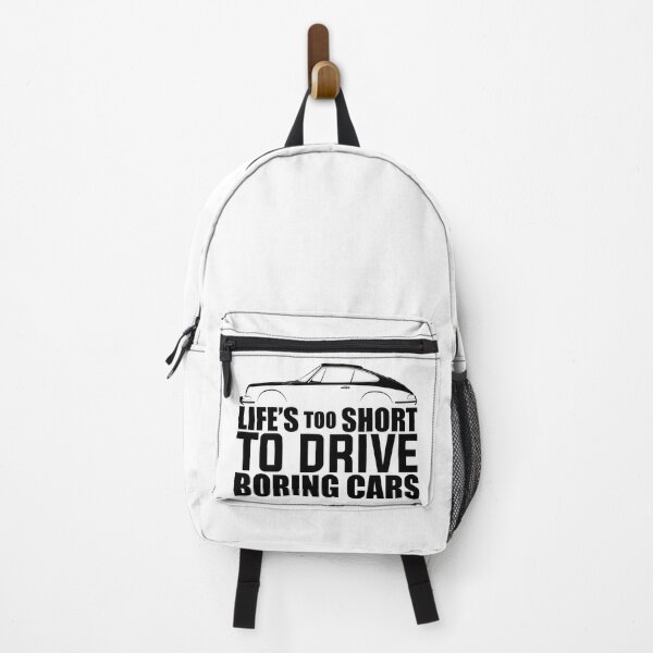 Item preview, Life’s too Short to Drive Boring Cars 911 (Black) designed and sold by Petrolhead T-Shirts and Art.