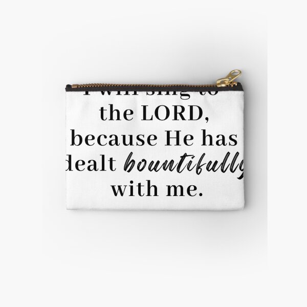 Artikelvorschau, Psalm 13:6 Ich werde dem Herrn singen entworfen und verkauft von DelightInTruth.
