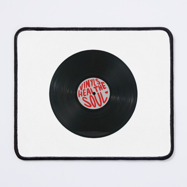 Item preview, "vinyls heal the soul" design designed and sold by jenn cali.