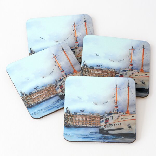 Item preview, Boat at Train Station designed and sold by Canip Taskiran.