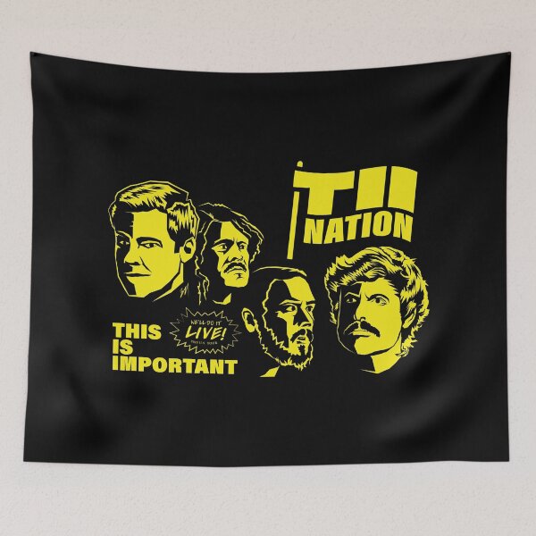 Item preview, TII Nation - This Is Important Bootleg Tour Live Merch - NOW IN YELLOW designed and sold by NebulousDesigns.