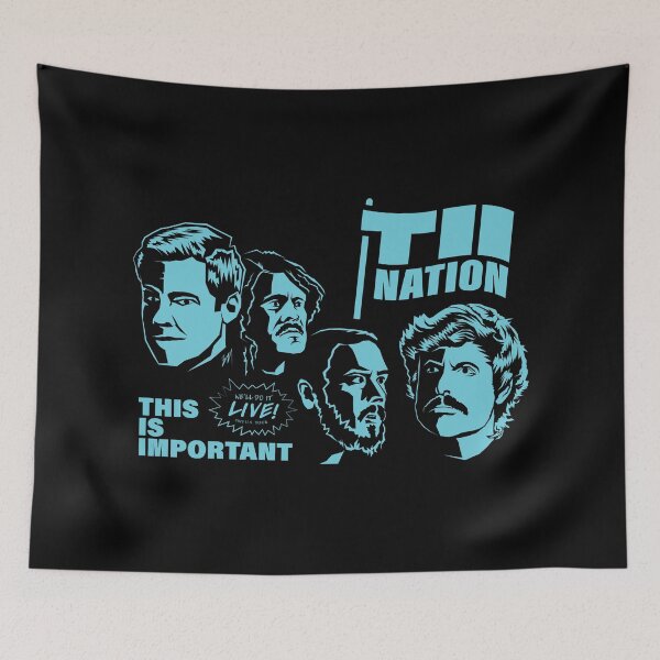 Item preview, TII Nation - This Is Important Bootleg Tour Live Merch - NOW IN BABY BLUE designed and sold by NebulousDesigns.