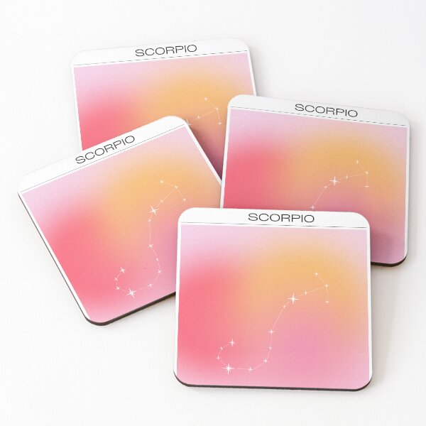 Item preview, gradient scorpio poster designed and sold by artistiiq.