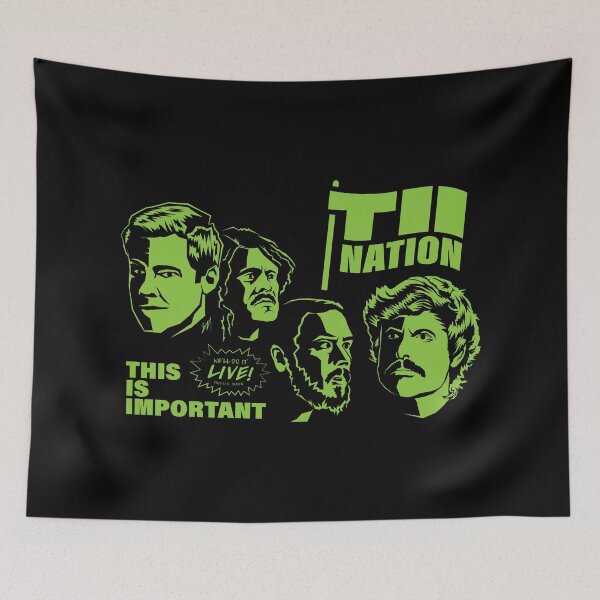 Item preview, TII Nation - This Is Important Bootleg Tour Live Merch - NOW IN LIME! designed and sold by NebulousDesigns.