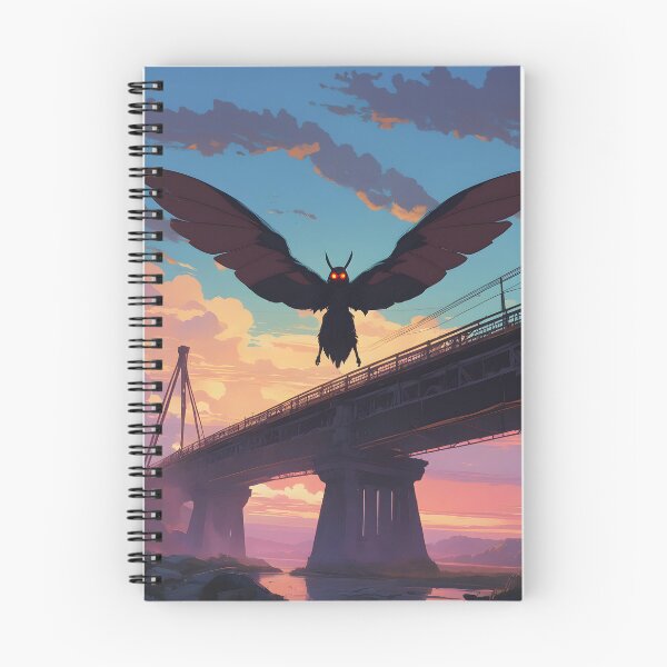 Item preview, Anime Mothman at Twilight designed and sold by OMonstroCurio.