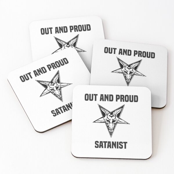 Item preview, Out and Proud Satanist with Goat's Head designed and sold by WinterTempest.