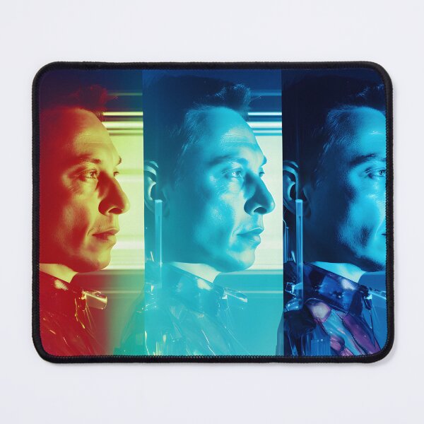 Item preview, Cinematic stills of Elon Musk visually divided by color palettes in the style of celebrities designed and sold by AI-Only Creations.
