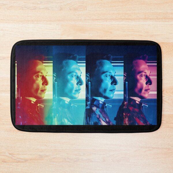 Item preview, Cinematic stills of Elon Musk visually divided by color palettes in the style of celebrities  designed and sold by AI-Only Creations.