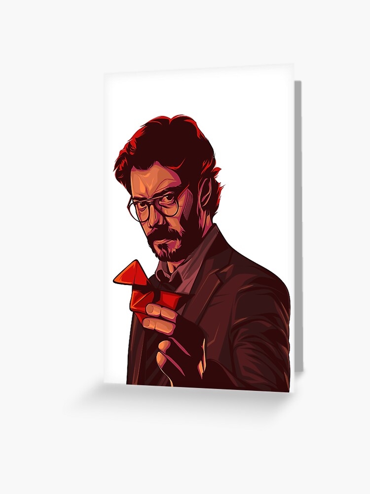 Professor Badger | Greeting Card Professor Badger | Greeting Card