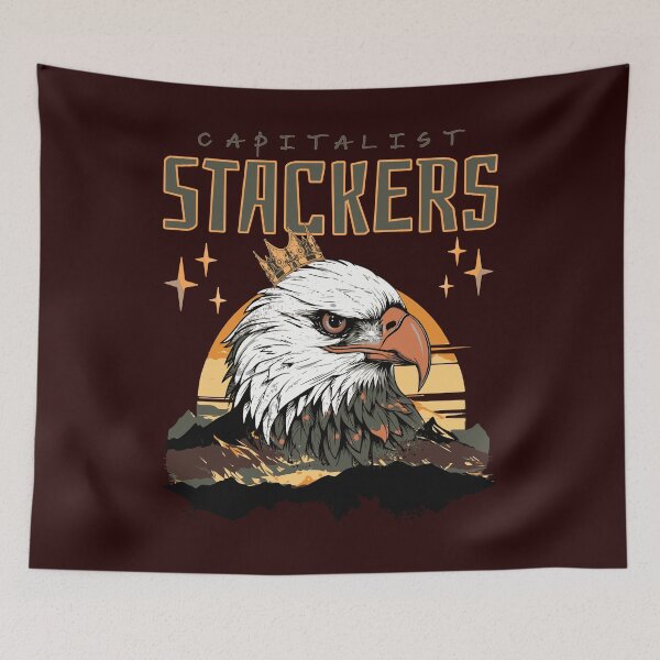 Item preview, Capitalist Stackers Eagle designed and sold by HaileyLow.