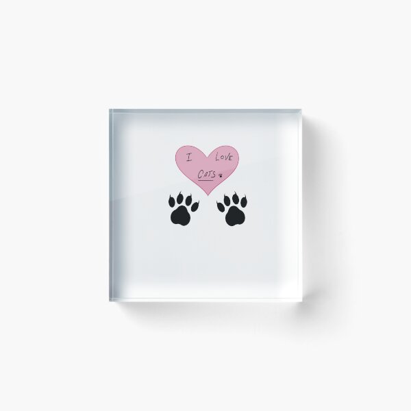 Item preview, Love cats stickers designed and sold by LayArt09.