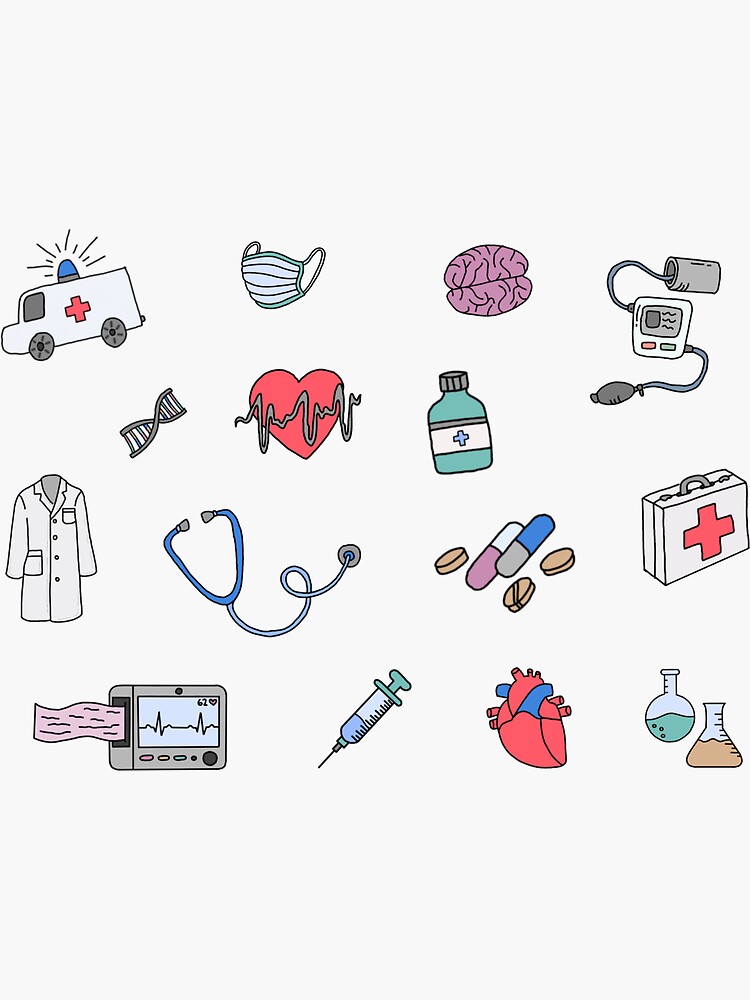 Radiology Sticker, Sticker Bundle