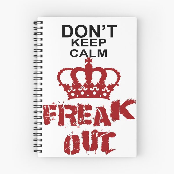 Item preview, Don't Keep Calm Freak Out designed and sold by Rightbrainwoman.