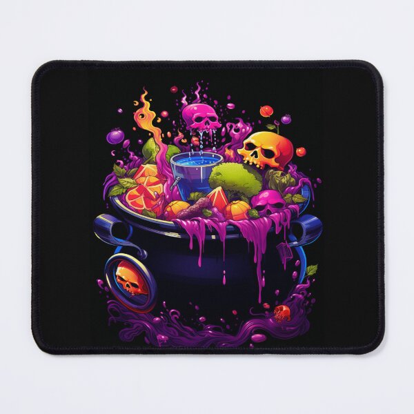 Item preview, Brewing Magic: Kawaii Cauldron Bubbles with Color designed and sold by JLCableStudio.