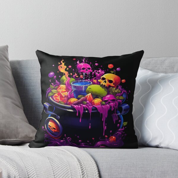 Item preview, Brewing Magic: Kawaii Cauldron Bubbles with Color designed and sold by JLCableStudio.