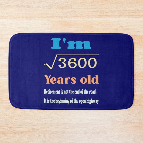 Item preview, Retirement, I am 60 years old, retirement motivational saying. designed and sold by Quotesgallery.