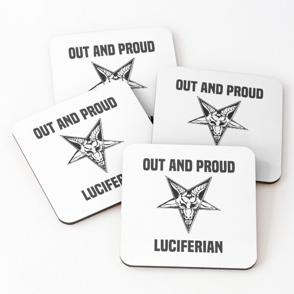 Item preview, Out and Proud Luciferian with Goat's Head designed and sold by WinterTempest.