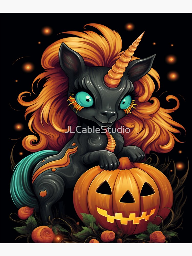 Unicorn Halloween Vinyl
