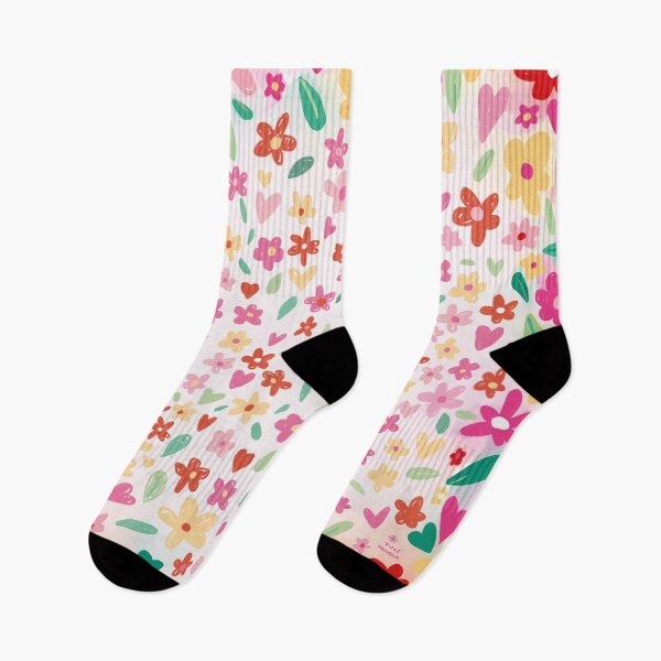 Item preview, flowers and hearts designed and sold by Fiorella Masiello.