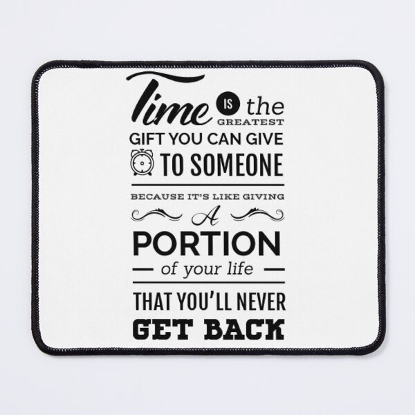 Item preview, Time is the greatest gift designed and sold by janusa.