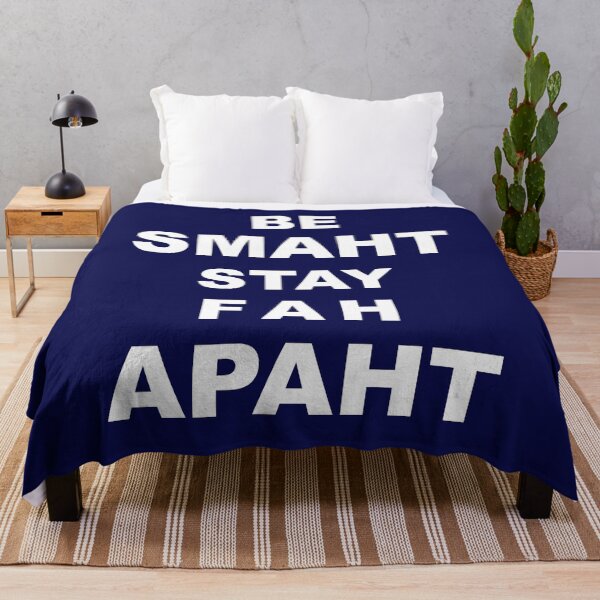 Item preview, Be Smaht Stay Fah Apaht New England Social Distancing designed and sold by StudioTina.