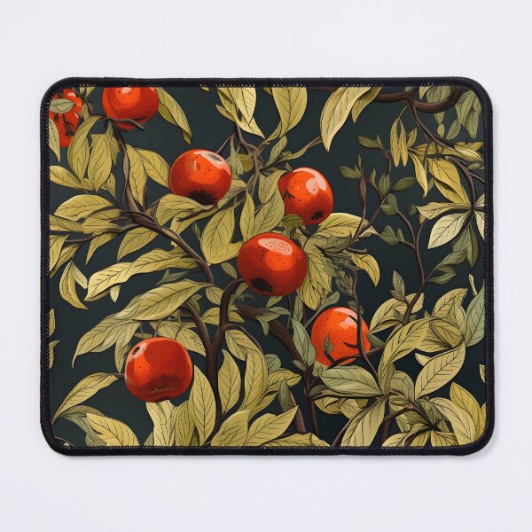 Item preview, "Apple Reverie: A Tapestry of Abundance"—an illustration of an apple tree laden with ripe, harvest-ready apples. Apple Picking Cider, Early Autumn Colors, All-Over Print designed and sold by ignasirus.