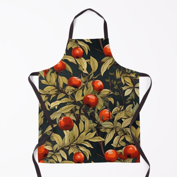 Item preview, "Apple Reverie: A Tapestry of Abundance"—an illustration of an apple tree laden with ripe, harvest-ready apples. Apple Picking Cider, Early Autumn Colors, All-Over Print designed and sold by ignasirus.