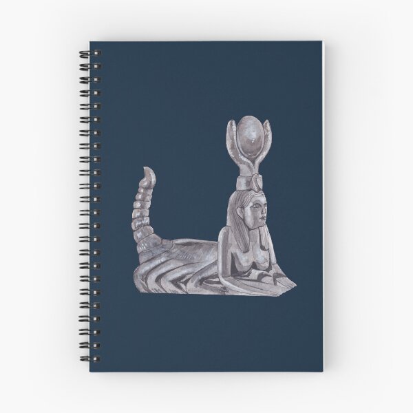 Item preview, SERKET, EGYPTIAN GODDESS FIGURINE-navy blue designed and sold by BEATRIZ ABAITUA.