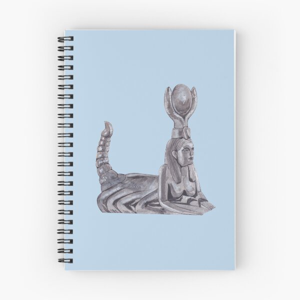 Item preview, SERKET, EGYPTIAN GODDESS FIGURINE-light blue designed and sold by BEATRIZ ABAITUA.