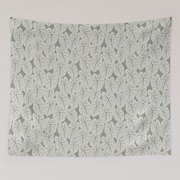Item preview, Caladium - White designed and sold by Sarah Thorpe Designs .