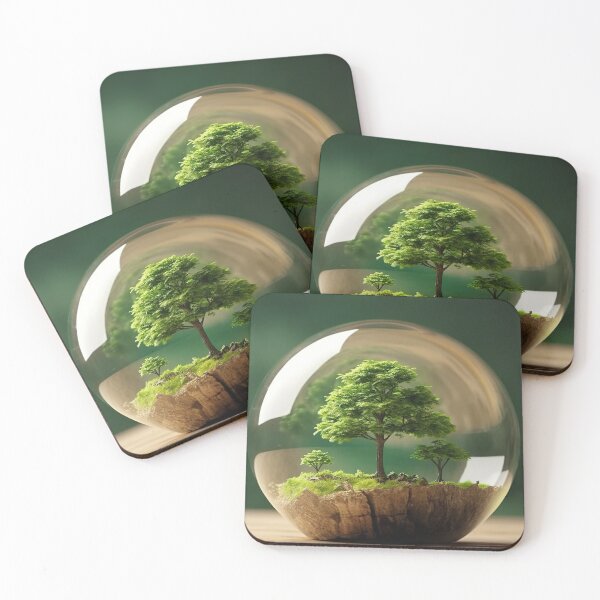 Item preview, Lightbulb tree Nature Garden designed and sold by Aestheticlanart.